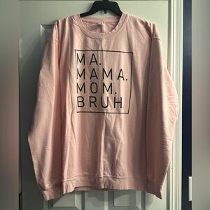 Women’s Plus Pink Graphic Sweatshirt